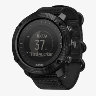 Suunto Traverse Alpha Stealth reacondicionado: el reloj para actividades al aire libre con GPS/GLONASS