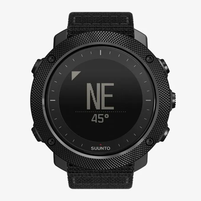 Suunto Traverse Alpha Stealth reacondicionado: el reloj para actividades al aire libre con GPS/GLONASS