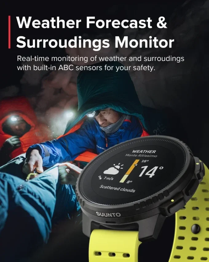 Suunto Vertical negro lima Suunto Vertical negro lima