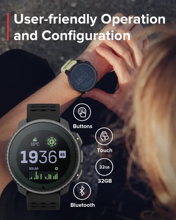 Suunto Vertical Solar All Black reacondicionado Suunto Vertical Solar All Black reacondicionado