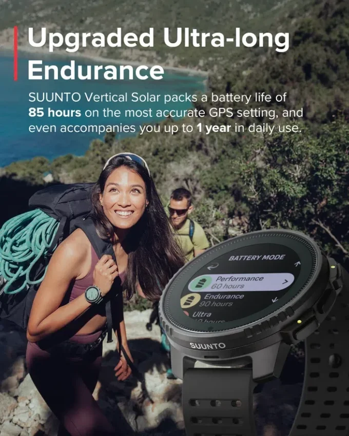 Suunto Vertical Solar All Black reacondicionado Suunto Vertical Solar All Black reacondicionado