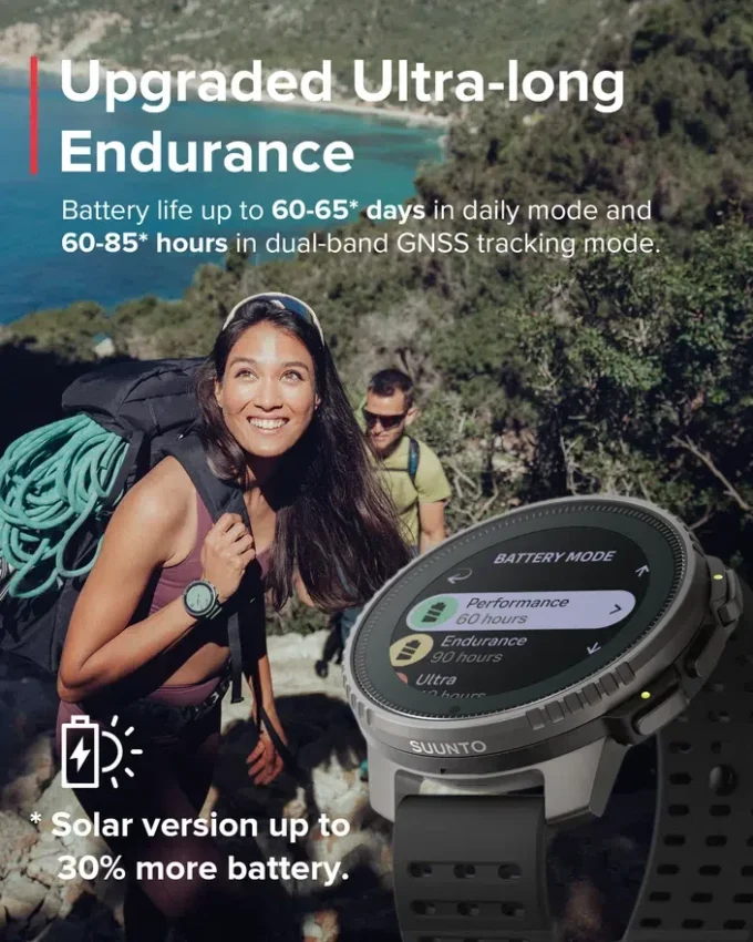 Suunto Vertical Titanium Solar Negro Suunto Vertical Titanium Solar Negro