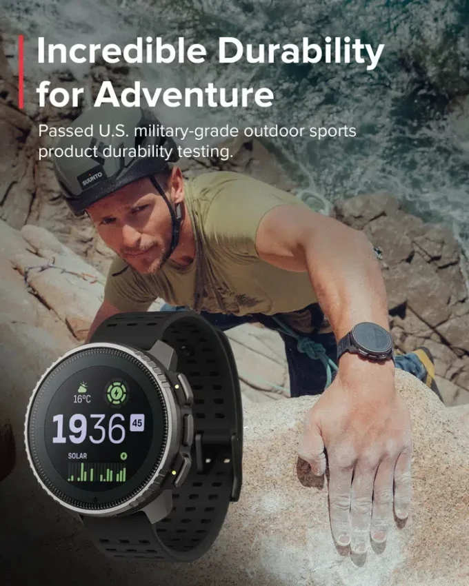 Suunto Vertical Titanium Solar Negro Suunto Vertical Titanium Solar Negro