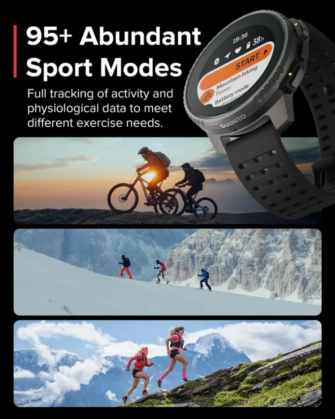 Suunto Vertical Titanium Solar Negro Suunto Vertical Titanium Solar Negro