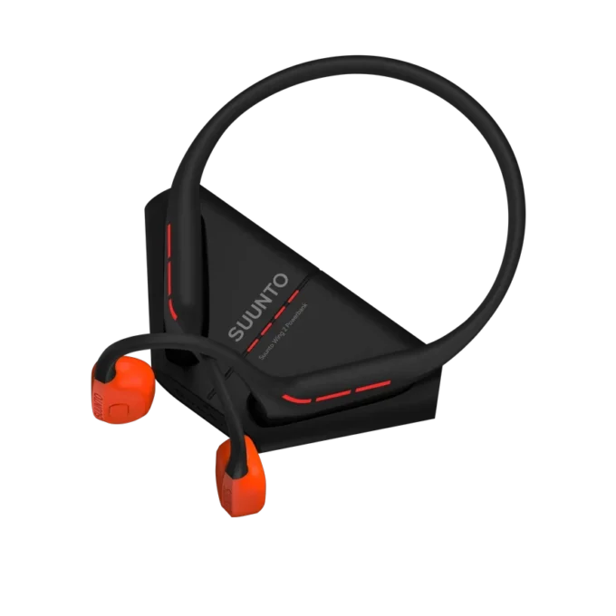 Suunto Wing 2 naranja coral: auriculares de conducción ósea de alta gama