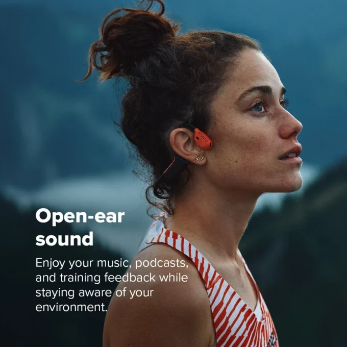 Suunto Wing 2 naranja coral: auriculares de conducción ósea de alta gama