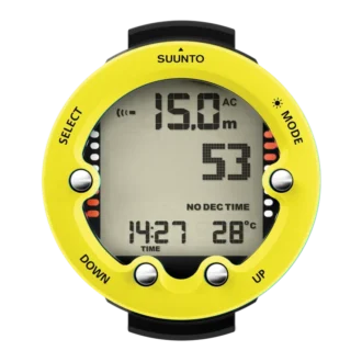 Suunto Zoop Novo amarillo limón: ordenador de buceo con pantalla grande y fácil de usar Suunto Zoop Novo amarillo limón: ordenador de buceo con pantalla grande y fácil de usar