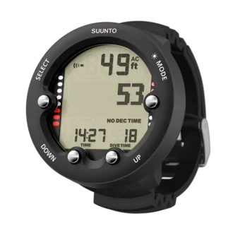 Suunto Zoop Novo Black: ordenador de buceo con pantalla grande y fácil de usar