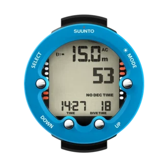 Suunto Zoop Novo Blue: ordenador de buceo fácil de usar con pantalla grande Suunto Zoop Novo Blue: ordenador de buceo fácil de usar con pantalla grande