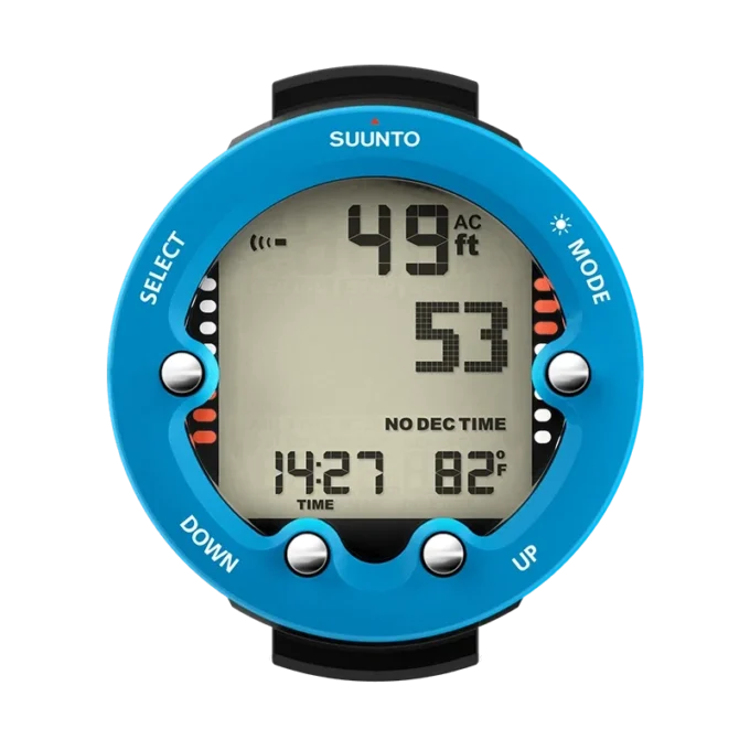 Suunto Zoop Novo Blue: ordenador de buceo fácil de usar con pantalla grande