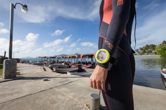 Suunto Zoop Novo Lime: ordenador de buceo con pantalla grande y fácil de usar